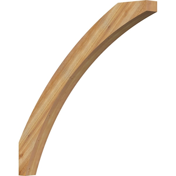 Ekena Millwork 4"W x 44"D x 44"H Thorton Rough Sawn Knee Brace, Western Red Cedar BRC04X44X44THR00RWR - main